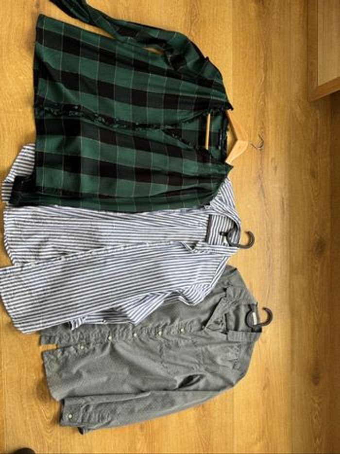 Lot de 3 chemises