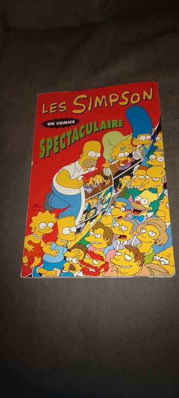 Bd les simpsons spectaculaire