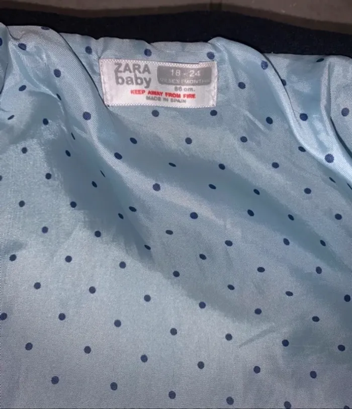 Manteau laine Zara fille - photo numéro 2