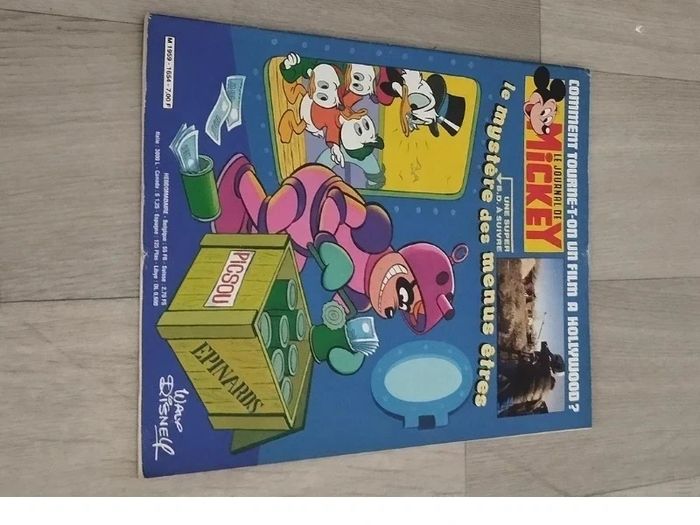 Lot Vintage 7 magazines Journal de Mickey année 1984 L061  7596144847 - photo numéro 7