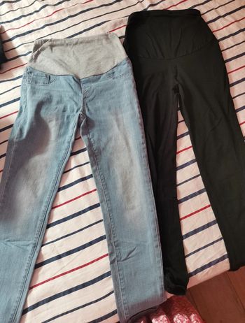 Jean et Legging de grossesse