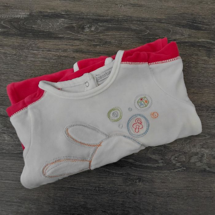 Absorba- pyjama coton velours 12 mois - photo numéro 5