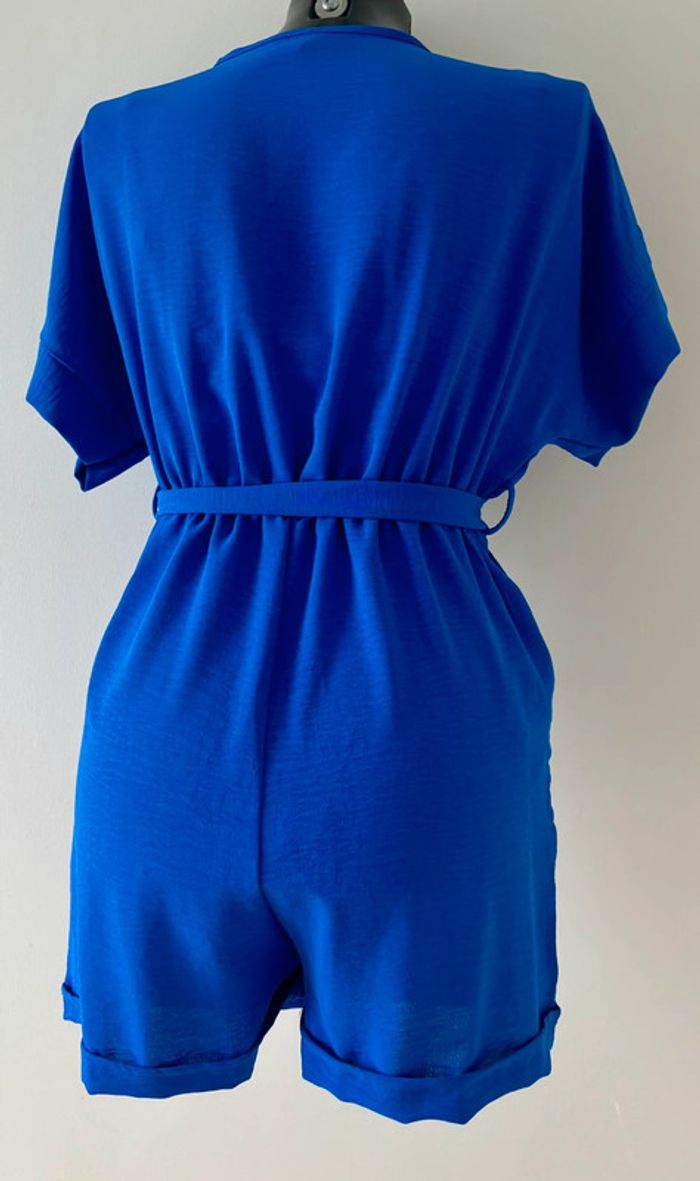 Combi short bleu taille unique - photo numéro 3