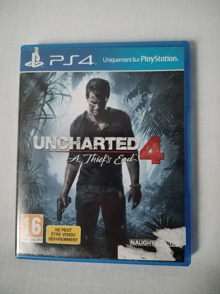 Uncharted 4 A Thief's End PS4