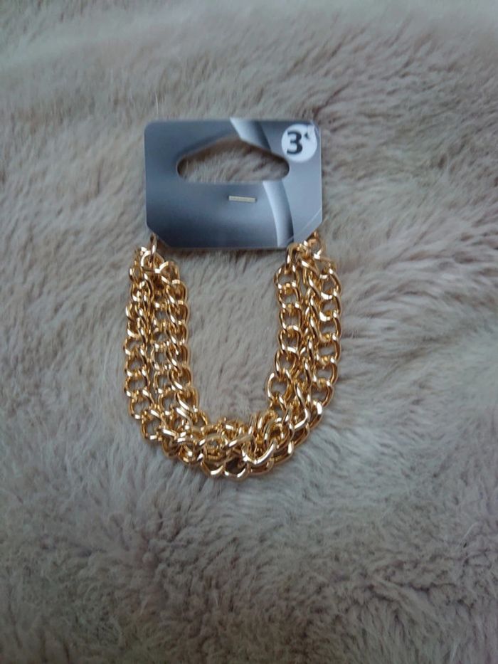 Bracelet chaine or