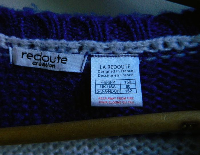 Pull long T 12 ans "La Redoute" - photo numéro 2