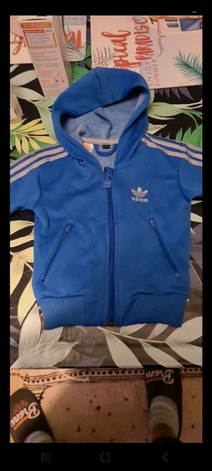 Veste sweat adidas