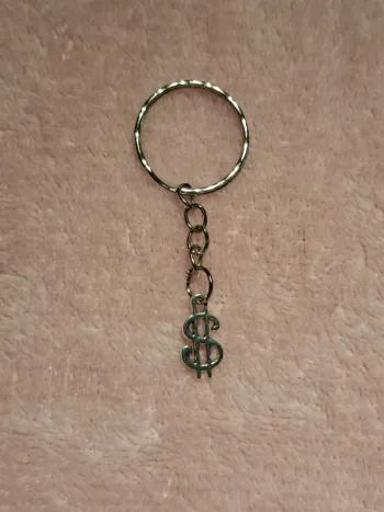 💰 Porte-clé symbole dollar – Pour les lovers de vibes riches ! 💸