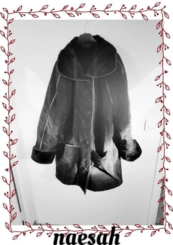 Manteau en Cuir Vintage