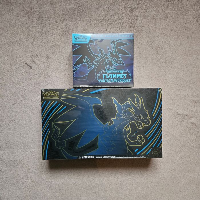 ETB + UPC pokémon ME1 flammes fantasmagoriques