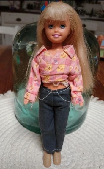 🌺petite soeur de Barbie vintage 1991 Malaysia 20 cm🌺