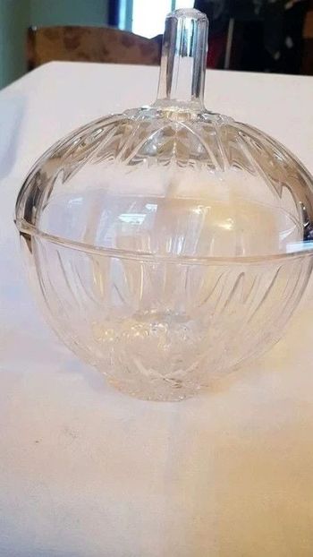 Bonbonnière en cristal - cg89deco