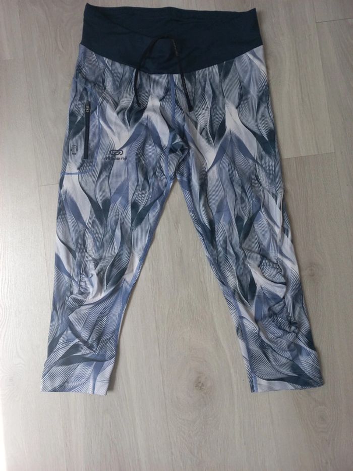 Legging de sport bleu M Kalenji