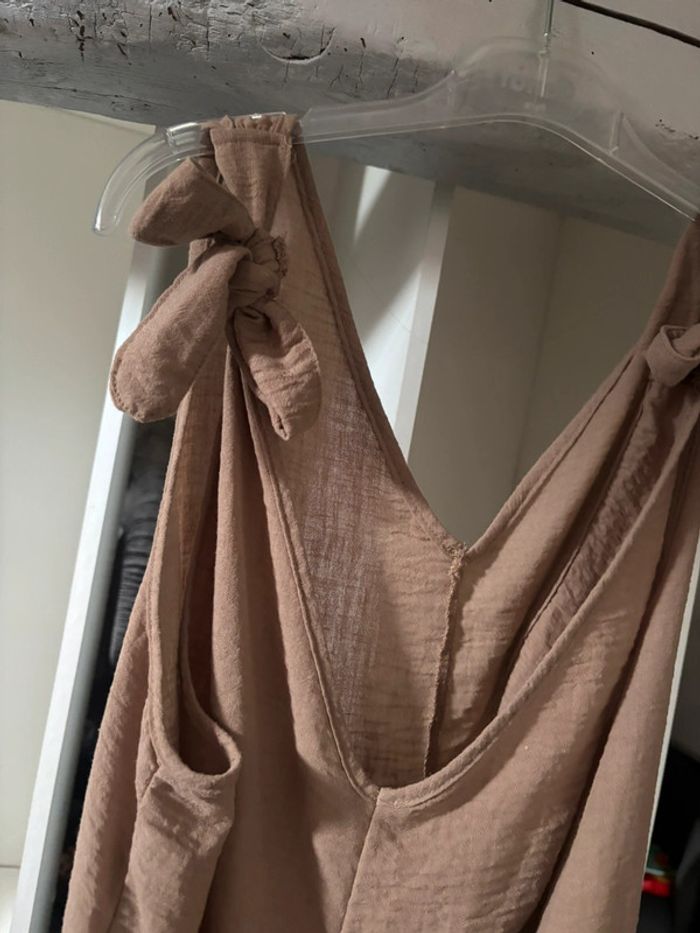 Combishort marron clair femme XL - photo numéro 2