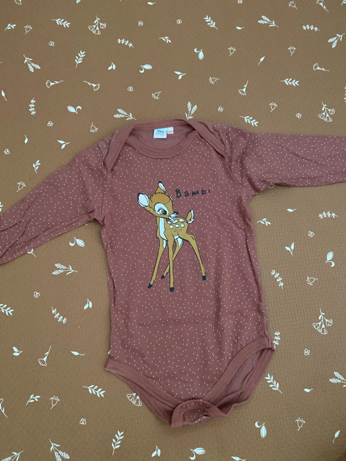 Body manches longues 36 mois bambi