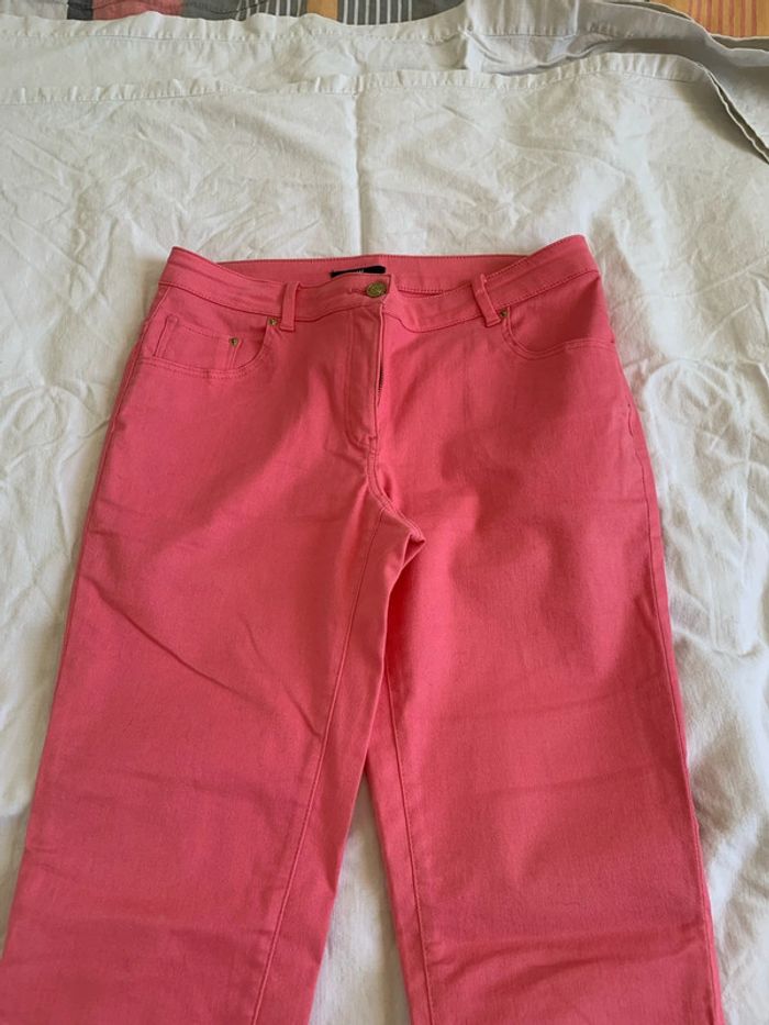Jean skinny rose corail - photo numéro 2