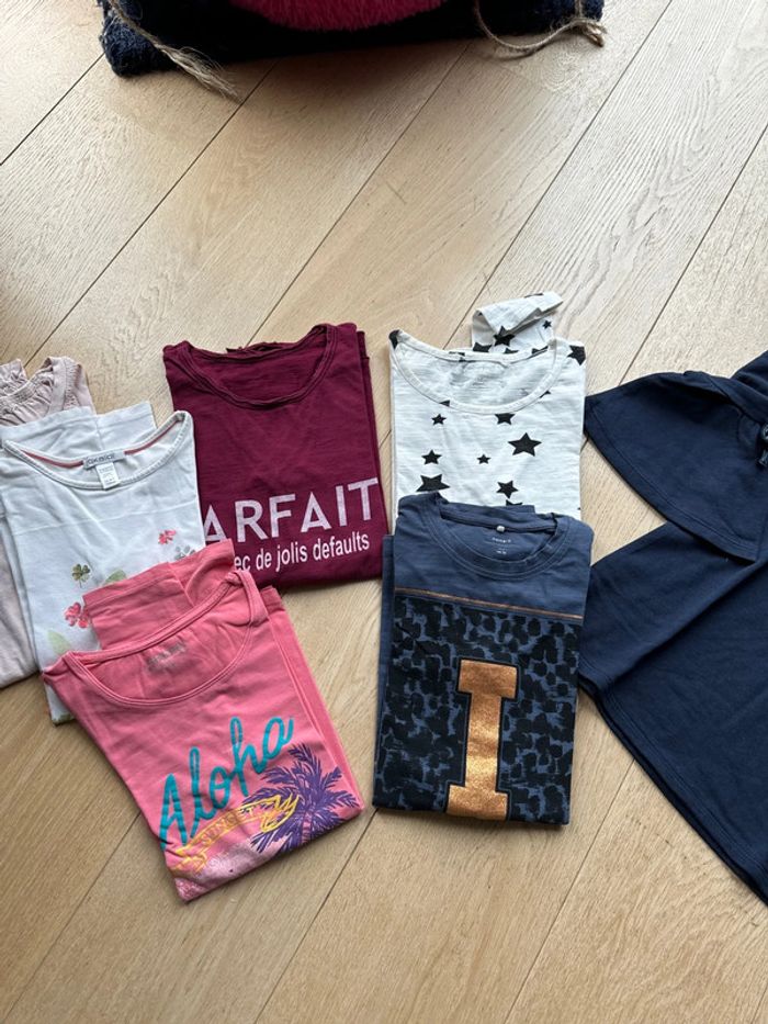 Lot blouses fille - photo numéro 3