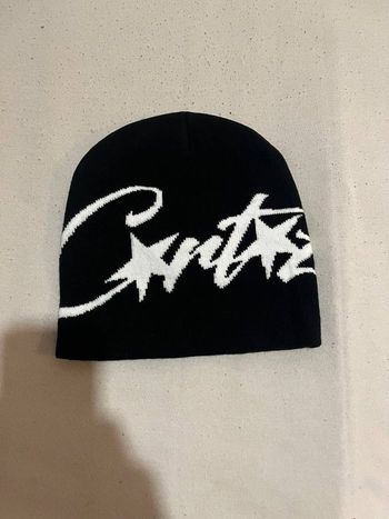 Bonnet Corteiz noir et blanc