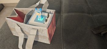 Sac de rangement pour tonies box neuf rose