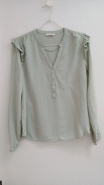 Chemisier vert d'eau Camaieu