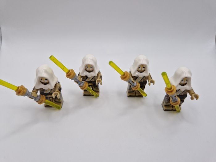 Figurines type lego 4 gardes du temple jedi star wars - photo numéro 4