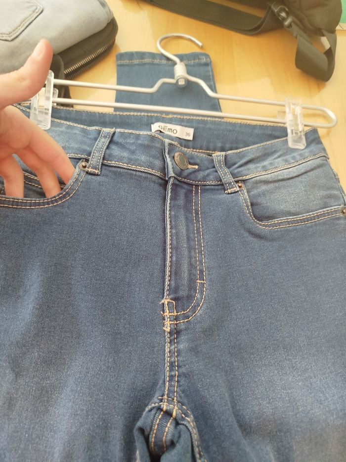 Jean bleu slim taille 36 - photo numéro 5