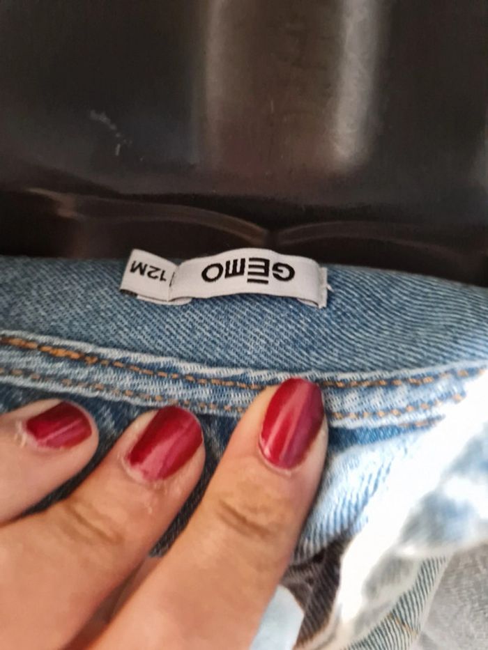 Veste en jean 12 mois - photo numéro 5