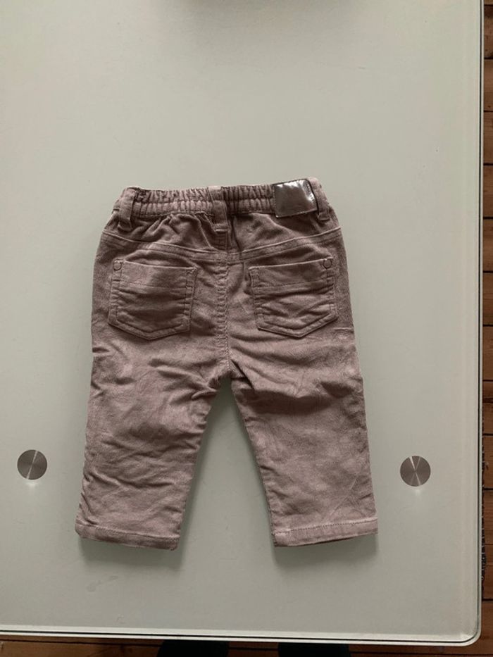 Pantalon velours, grains de blé - photo numéro 3