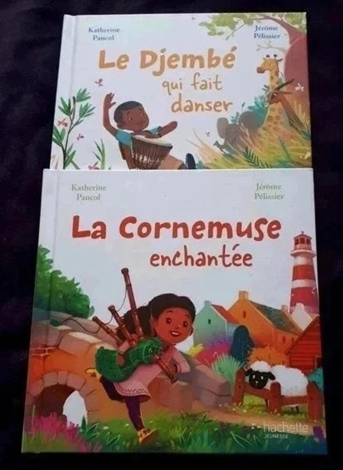 lot deux livres d'histoires