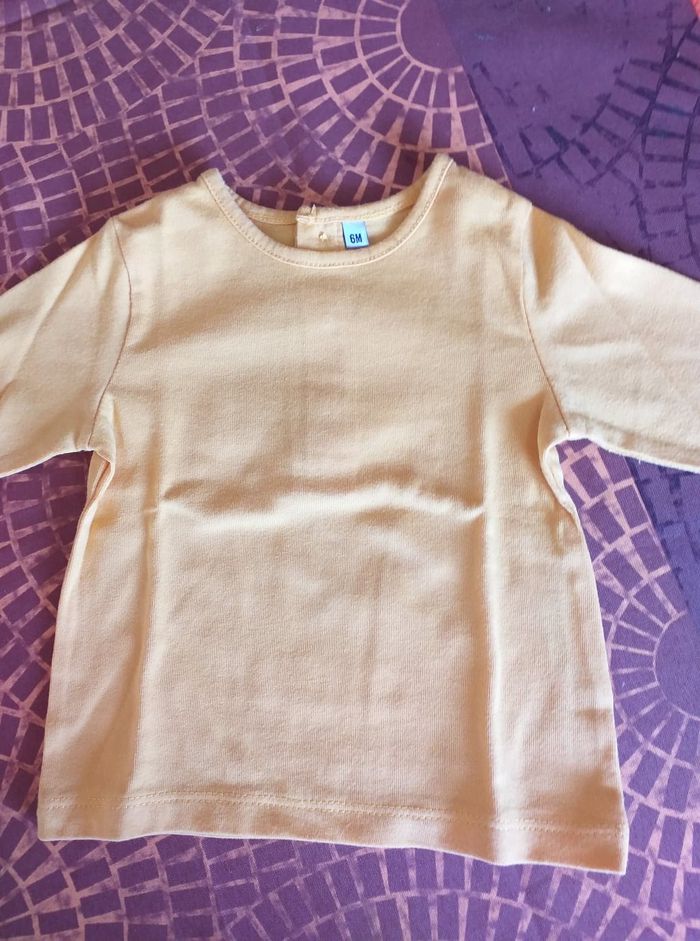 Ensemble robe et tee shirt fille 6 mois plus - photo numéro 2