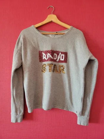 Sweat gris ikks - 14 ans