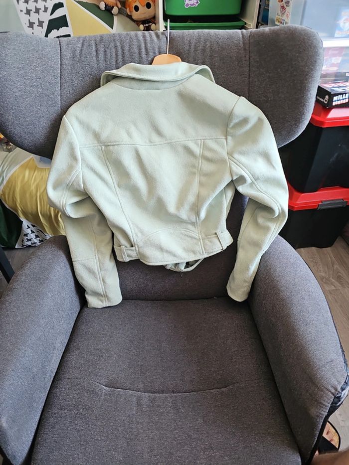 Veste simili daim dont call me jennyfer xs - photo numéro 2