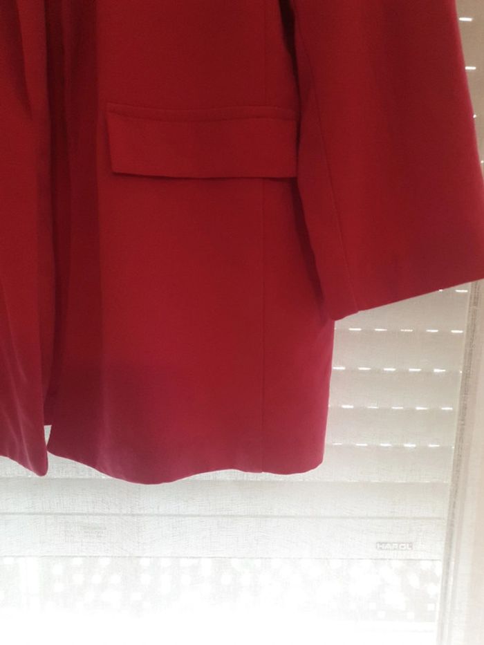 Veste blazer légère rose - photo numéro 7
