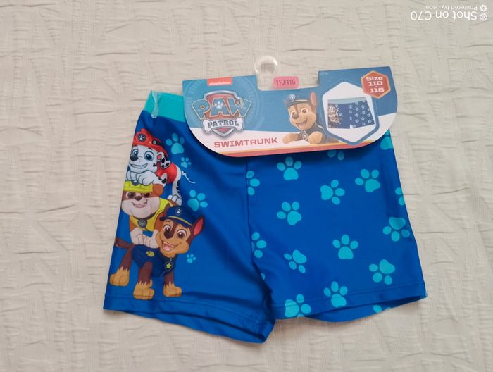 Pat patrouille maíllot de bain short caleçon