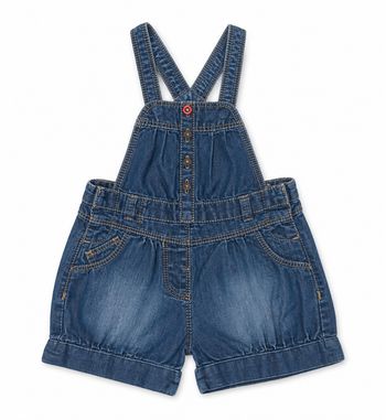 Salopette short en jean