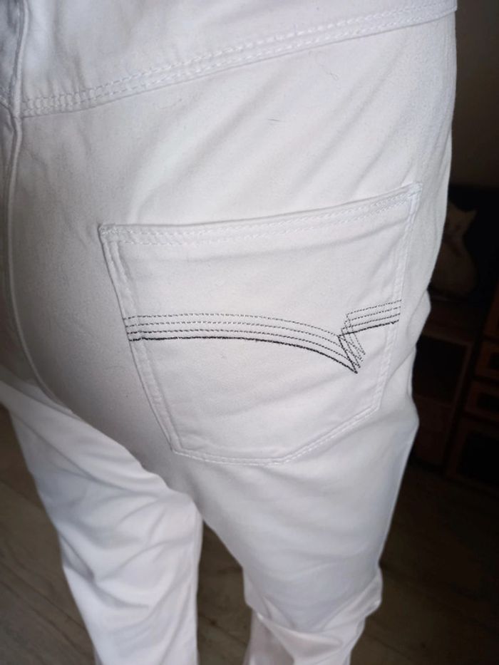 Jean blanc Taille 42 - photo numéro 4