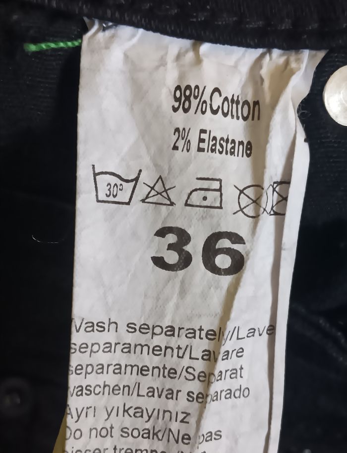 Jean homme streetwear blvck denim us36 taille fr 42 - photo numéro 4