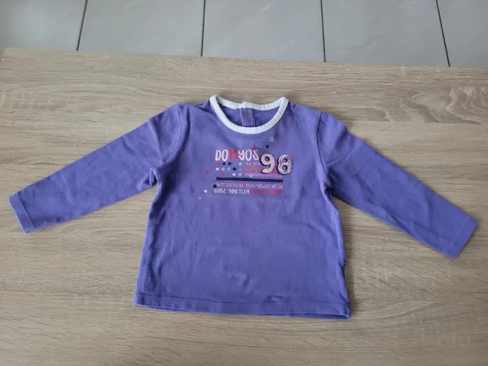 Lot de 4 tee-shirts fille en 18 mois - photo numéro 17