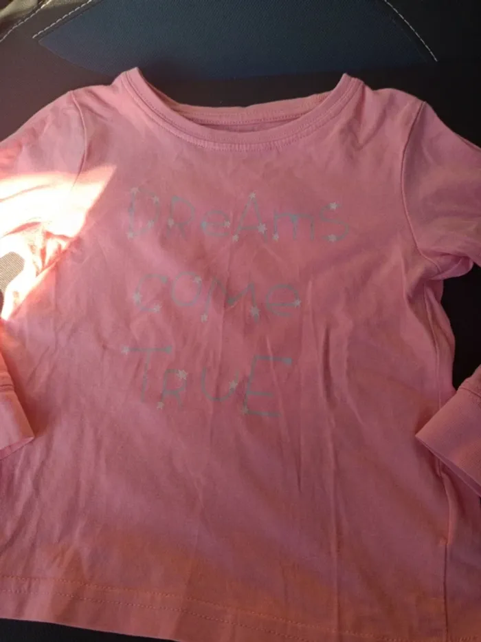 Magnifique t-shirt rose Vertbaudet taille 3 ans - photo numéro 2