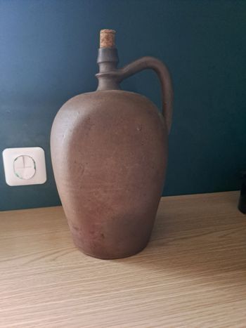 Cruchon Vintage marron 