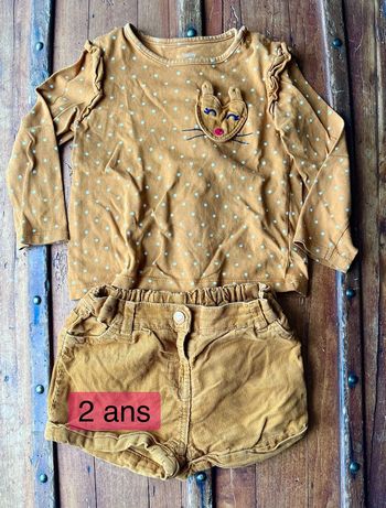 Ensemble short+tshirt