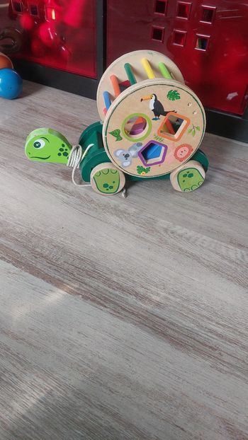 Tortue a tiré et formes a encastrer