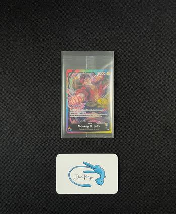 One Piece Card Game Promo Leader Monkey D. Luffy : 15€