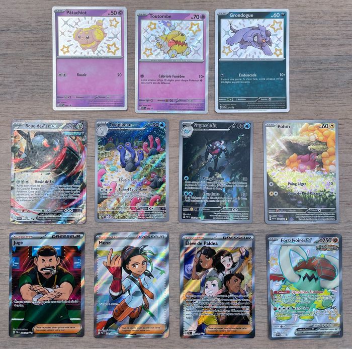 Lot Cartes Pokemon EV4.5 Destinées à Paldea