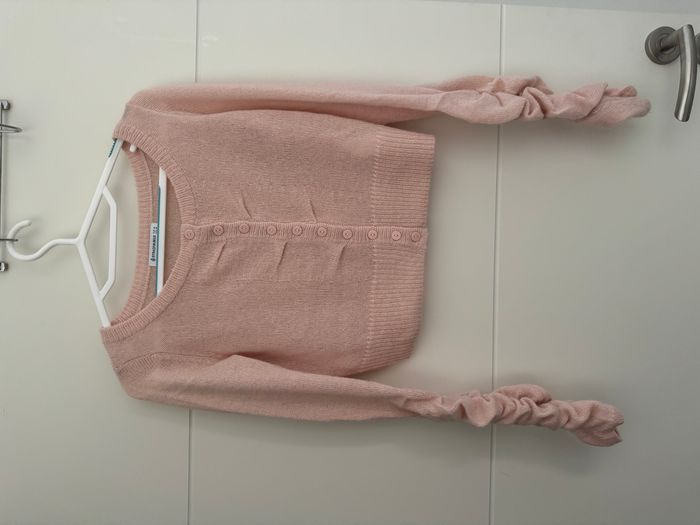 Petit gilet rose Stradivarius - photo numéro 4