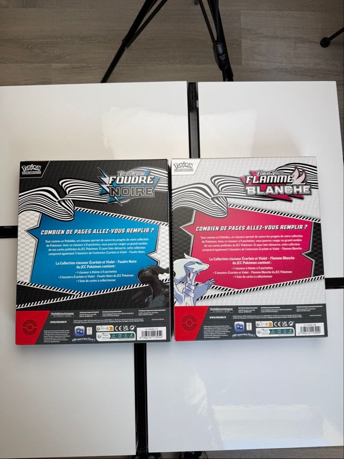 Coffret Classeur EV10.5 Foudre Noire Flamme Blanche - photo numéro 5