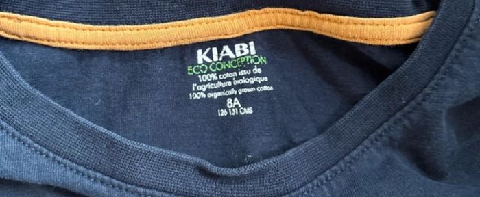 T-shirt - kiabi - 8 ans - 1€ - photo numéro 2