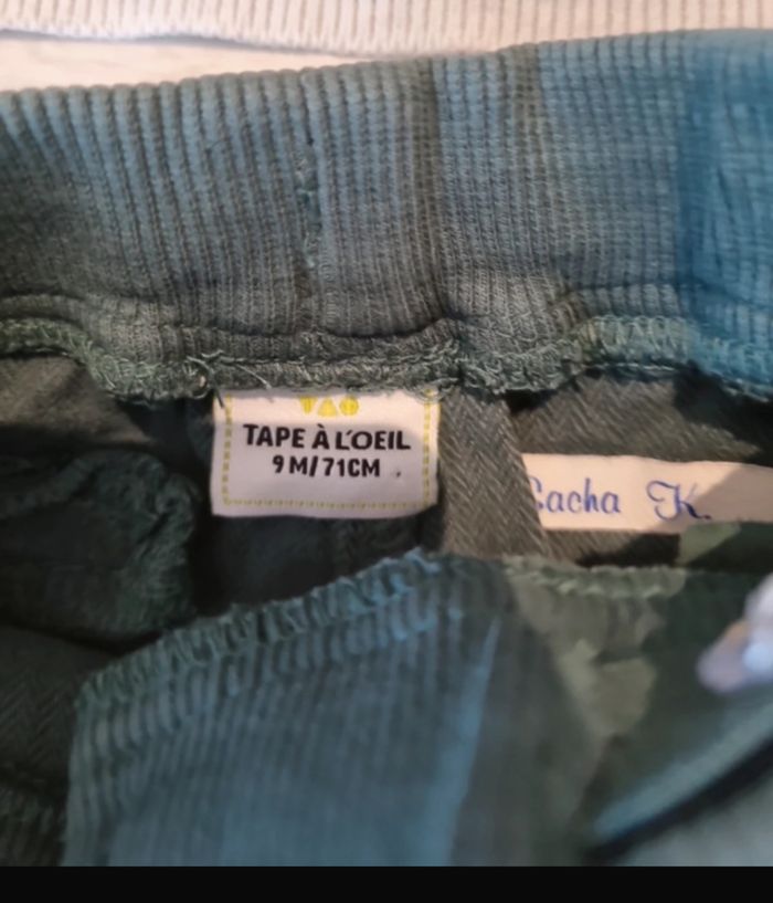 Ensemble tape à l'œil 12 mois - photo numéro 2
