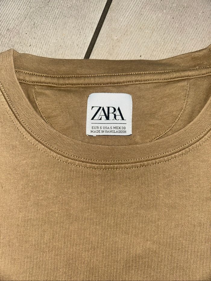 T shirt homme beige - photo numéro 2