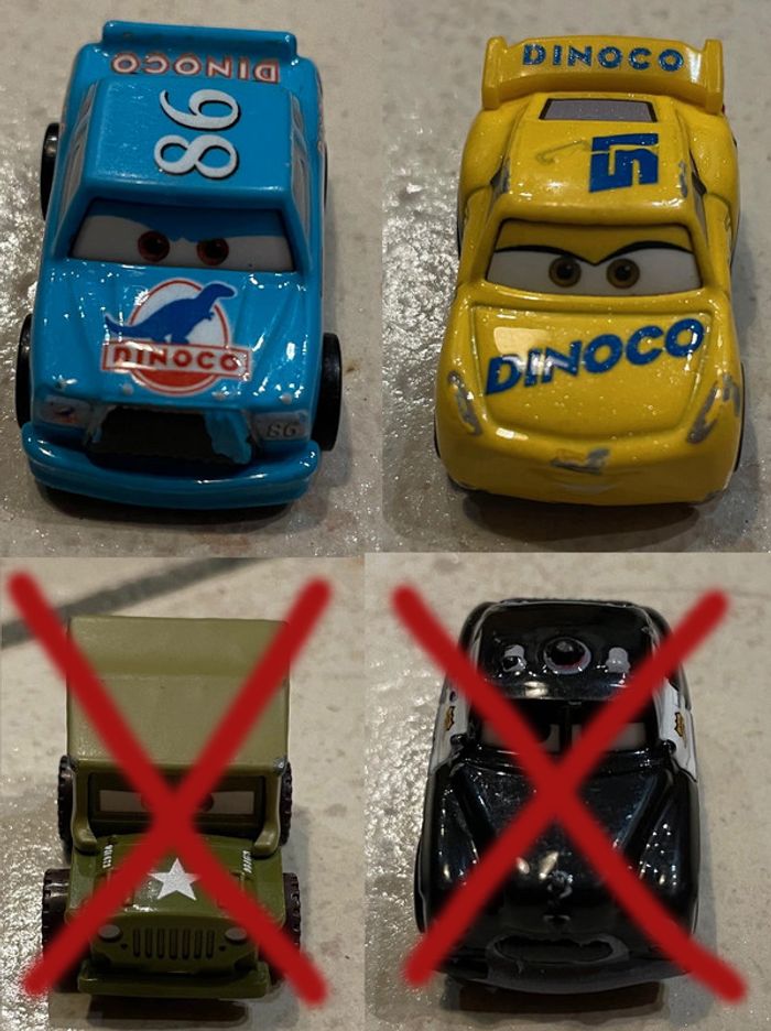 2 Voitures Mini Racers Cars